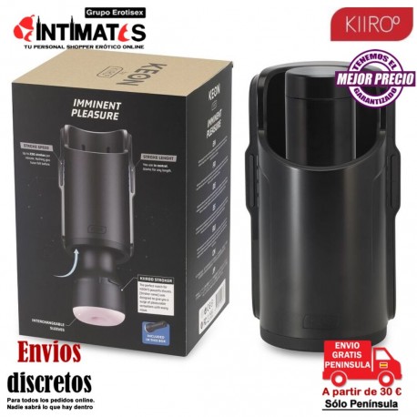 Keon & Feel Stroker · Masturbador interactivo · Kiiroº, que puedes adquirir en intimates.es "Tu Personal Shopper Erótico"