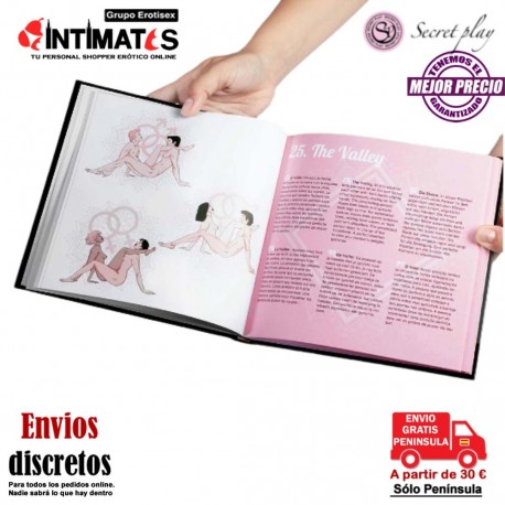 Libro KamaSutra · 69 Posturas para jugar y gozar · Secret Play, que puedes adquirir en intimates.es "Tu Personal Shopper Erótico"