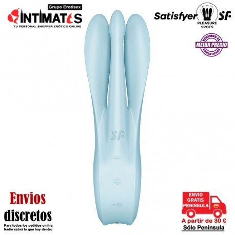 Threesome 1 · Estimulador sensual de clítoris y labios vaginales · Satisfyer, que puedes adquirir en intimates.es "Tu Personal Shopper Erótico"