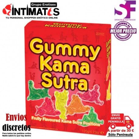 Gummy · Gominolas posturas Kama Sutra · Spencer&Fletwood, que puedes adquirir en intimates.es "Tu Personal Shopper Erótico"