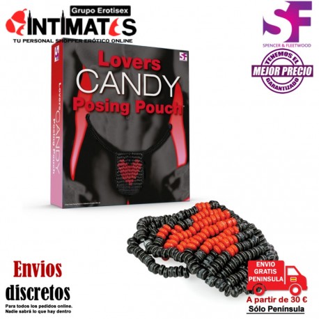 Lovers Candy Posing Pouch · Tanga hombre · Spencer & Fleetwood, que puedes adquirir en intimates.es "Tu Personal Shopper Erótico"