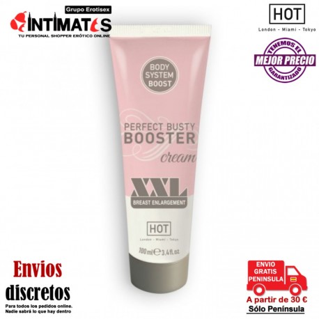 XXL Booster Perfect Busty 100ml · Crema para aumentar el pecho · Hot, que puedes adquirir en intimates.es "Tu Personal Shopper Erótico"