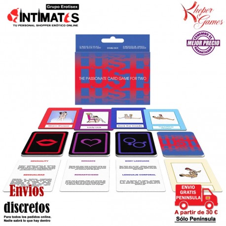 Lust! · El juego de cartas de la lujuria · Kheper Games, que puedes adquirir en intimates.es "Tu Personal Shopper Erótico"
