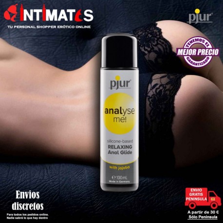 Analyse me! 250ml · Relaxing anal glide · Pjur, que puedes adquirir en intimates.es "Tu Personal Shopper Erótico"