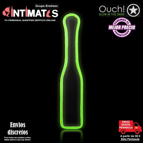 Paddle - Neon · Pala que brilla en la oscuridad · Ouch! Glow in the Dark, que puedes adquirir en intimates.es "Tu Personal Shopper Erótico"