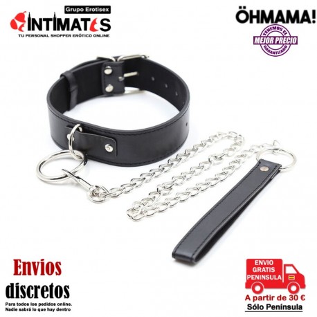 Fetish · Collar de sumisión con correa· ÖhMama, que puedes adquirir en intimates.es "Tu Personal Shopper Erótico"