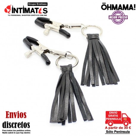 Pinzas para los pezones con borlas · ÖhMama, que puedes adquirir en intimates.es "Tu Personal Shopper Erótico"