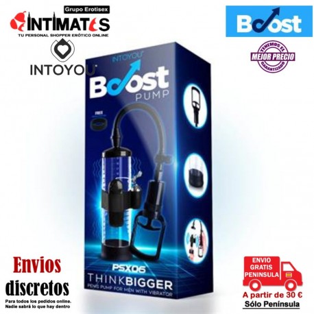 PSX06 · Bomba para el pene con accesorio de vibración· Boost Pump, que puedes adquirir en intimates.es "Tu Personal Shopper Erótico"