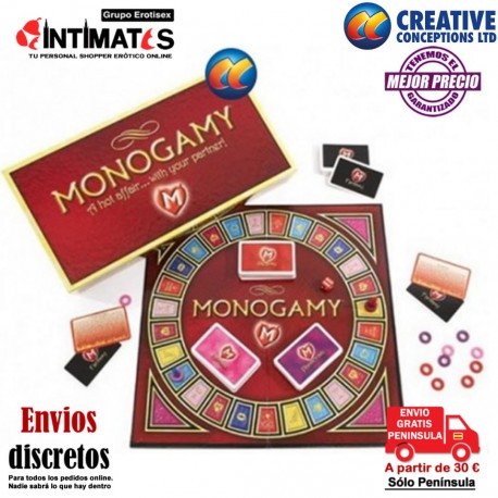 Monogamy · Un juego caliente ... con tu pareja · Creative, que puedes adquirir en intimates.es "Tu Personal Shopper Erótico"