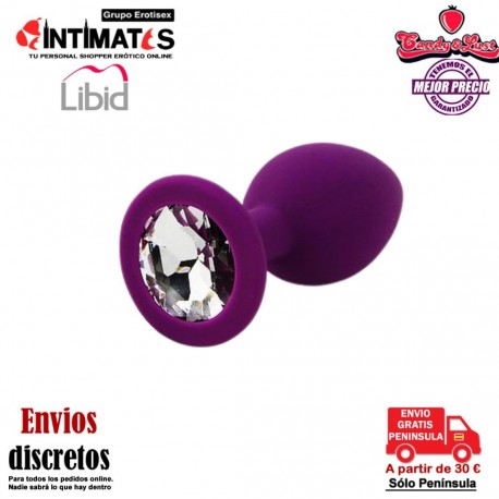 Joyas · Plug anal pequeño - Morado · Candy & Lust, que puedes adquirir en intimates.es "Tu Personal Shopper Erótico"