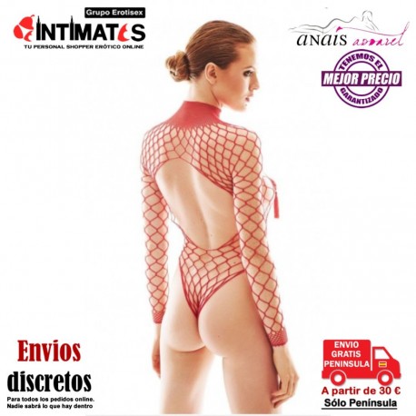 Forca · Body en malla de red grande · Anaïs, que puedes adquirir en intimates.es "Tu Personal Shopper Erótico"