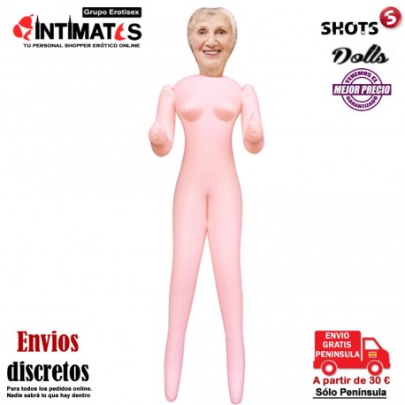 Greedy Gilf · Muñeca inflable entrada en años · S-Line, que puedes adquirir en intimates.es "Tu Personal Shopper Erótico"