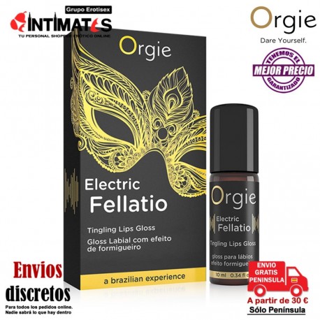 Electric Fellatio · Gloss Labial · Orgie, que puedes adquirir en intimates.es "Tu Personal Shopper Erótico"
