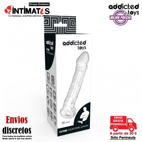 Funda para alargar el pene - Clara · Addicted toys, que puedes adquirir en intimates.es "Tu Personal Shopper Erótico"