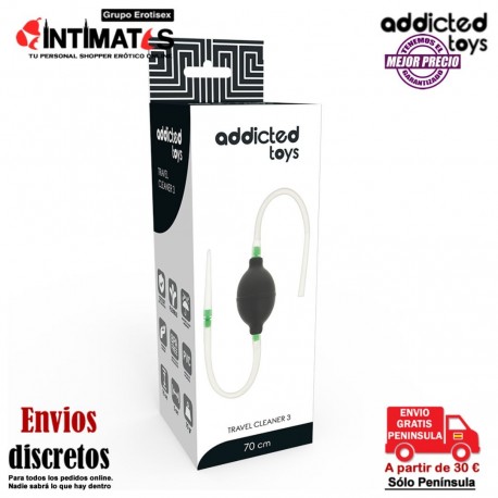 Travel Cleaner 3 · Enema para lavativas · Addicted Toys, que puedes adquirir en intimates.es "Tu Personal Shopper Erótico"