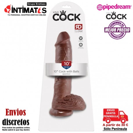 Cock with Balls · Pene realístico 265 mm · King Cock, que puedes adquirir en intimates.es "Tu Personal Shopper Erótico"