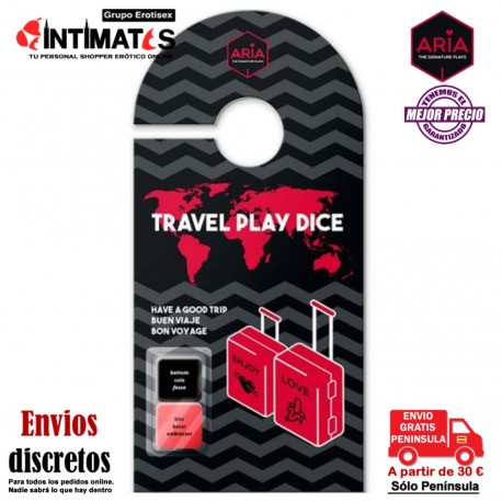Travel Play Dice · Buen viaje · Aria, que puedes adquirir en intimates.es "Tu Personal Shopper Erótico"