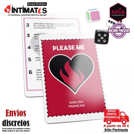 Please Me · Juego de pareja EN/FR · Aria, que puedes adquirir en intimates.es "Tu Personal Shopper Erótico"