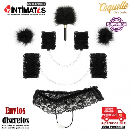 Kit perfecto para potenciar toda tu sensualidad · Coquette, que puedes adquirir en intimates.es "Tu Personal Shopper Erótico"