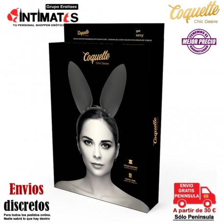 Diadema con orejas de conejo · Coquette, que puedes adquirir en intimates.es "Tu Personal Shopper Erótico"