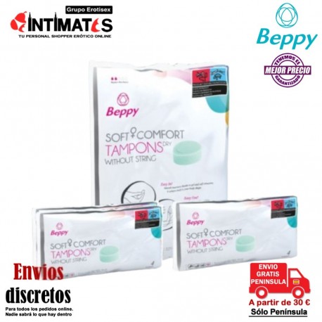 Soft + Comfort Tampons EXTRA SOFT softpack (8st.) · Beppy, que puedes adquirir en intimates.es "Tu Personal Shopper Erótico"
