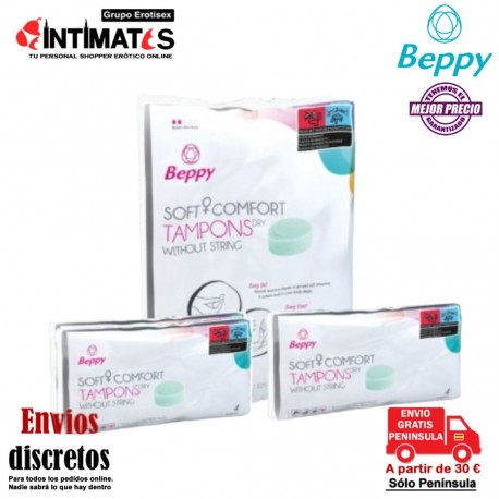 Soft + Comfort Tampons EXTRA SOFT softpack (2st.) · Beppy, que puedes adquirir en intimates.es "Tu Personal Shopper Erótico"