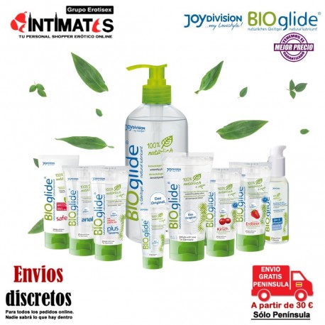 BIOglide 500 ml · Lubricante natural a base de agua · JoyDivision, que puedes adquirir en intimates.es "Tu Personal Shopper Erótico"