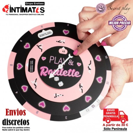 Play Roulette · Erotic Game · Secret Play, que puedes adquirir en intimates.es "Tu Personal Shopper Erótico"