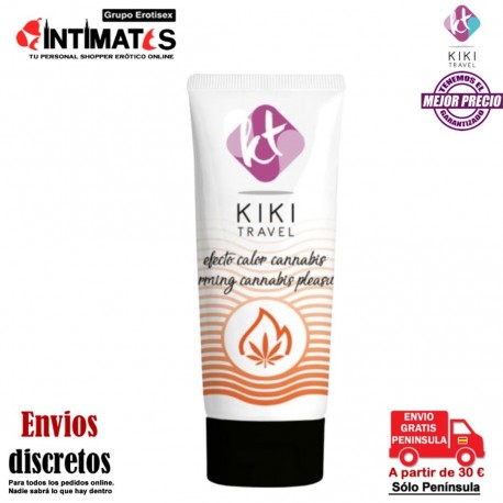 Gel deslizante efecto calor cannabis 50ml · Kikí travel, que puedes adquirir en intimates.es "Tu Personal Shopper Erótico"