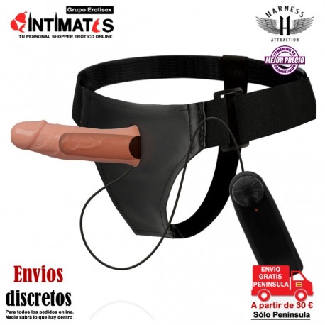 Gregory · Arnés hueco con vibración · Harness Attraction, que puedes adquirir en intimates.es "Tu Personal Shopper Erótico"