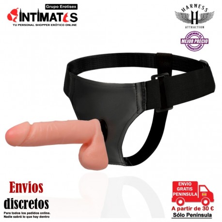 Albert · Arnés con pene realístico 175mm · Harness Attraction, que puedes adquirir en intimates.es "Tu Personal Shopper Erótico"