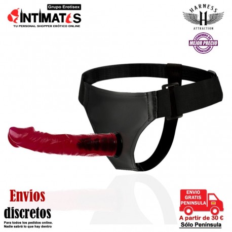 Brant · Arnés con pene realístico 190mm · Harness Attraction, que puedes adquirir en intimates.es "Tu Personal Shopper Erótico"