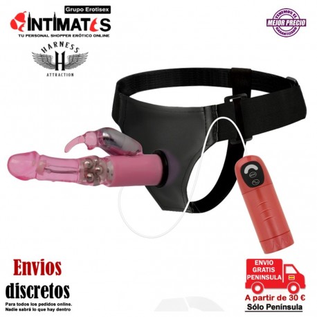 Daniel · Arnés hueco con vibración y rotación · Harness Attraction, que puedes adquirir en intimates.es "Tu Personal Shopper Erótico"