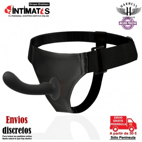Walker G-Spot · Arnés con pene liso y sedoso 155mm · Harness Attraction, que puedes adquirir en intimates.es "Tu Personal Shopper Erótico"