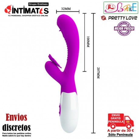 Moth · Vibrador con función licking · Baile, que puedes adquirir en intimates.es "Tu Personal Shopper Erótico"