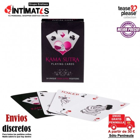 Kama Sutra · Juego de cartas · Tease&Please, que puedes adquirir en intimates.es "Tu Personal Shopper Erótico"