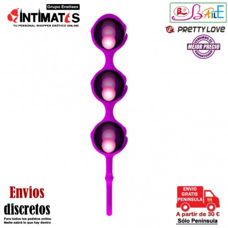 Pearl · Bolas de placer triples · Pretty Love, que puedes adquirir en intimates.es "Tu Personal Shopper Erótico"