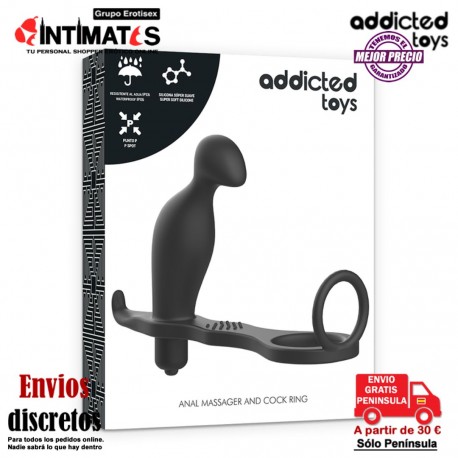Anal Plug & Cock Ring · Addicted toys, que puedes adquirir en intimates.es "Tu Personal Shopper Erótico"