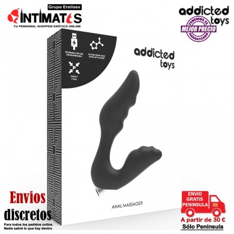 Anal Massager · Masajeador prostático recargable 110mm · Addicted Toys, que puedes adquirir en intimates.es "Tu Personal Shopper Erótico"