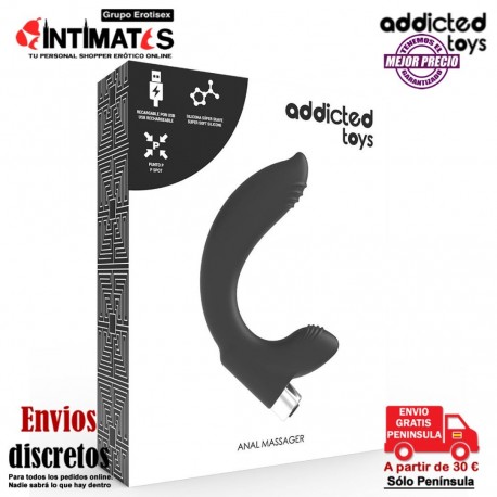 Anal Massager · Masajeador prostático recargable 110mm · Addicted Toys, que puedes adquirir en intimates.es "Tu Personal Shopper Erótico"