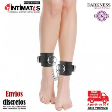 Ankle Cuffs · Esposas ajustables de cuero para tobillos · Darkness, que puedes adquirir en intimates.es "Tu Personal Shopper Erótico"