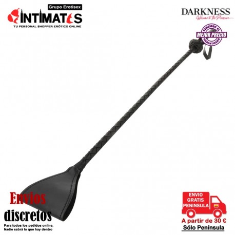 Crop Black · Fusta azotadora 60cm · Darkness, que puedes adquirir en intimates.es "Tu Personal Shopper Erótico"