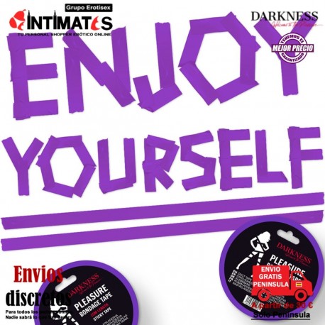 Pleasure Bondage Tape · Cinta adhesiva pra bondage - 15m · Darkness, que puedes adquirir en intimates.es "Tu Personal Shopper Erótico"