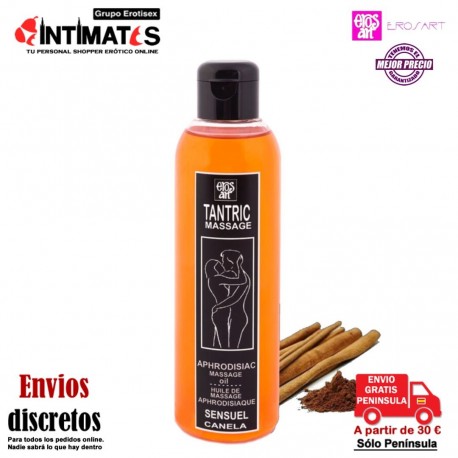 Tantric Massage Sensuel · Aceite tántrico afrodisíaco 100 ml · Eros-Art, que puedes adquirir en intimates.es "Tu Personal Shopper Erótico"