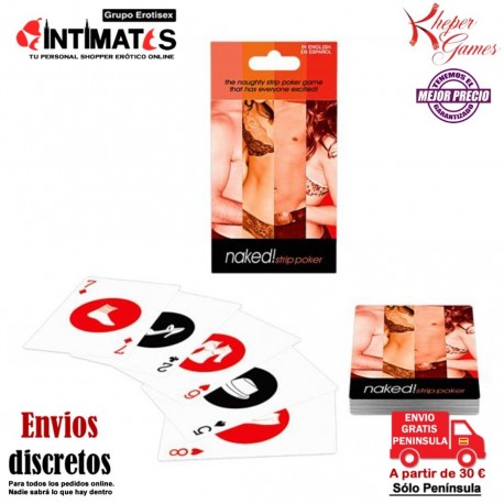 Naked! Strip Poker · Juego de cartas · Kheper Games, que puedes adquirir en intimates.es "Tu Personal Shopper Erótico"