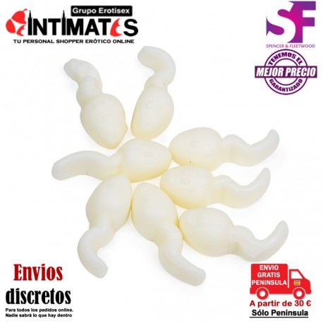Jelly Super Sperms · Gominolas espermatozoides · Spencer & Fleetwood, que puedes adquirir en intimates.es "Tu Personal Shopper Erótico"