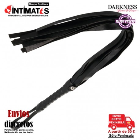Flogger · Látigo de perversión 45cm · Darkness, que puedes adquirir en intimates.es "Tu Personal Shopper Erótico"