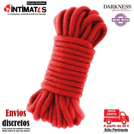 Juste Rope · Cuerda japonesa de lino - 5m · Darkness, que puedes adquirir en intimates.es "Tu Personal Shopper Erótico"