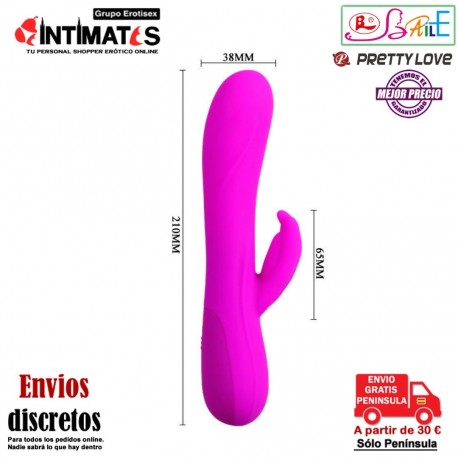 Barrette · Vibrador con 30 Funciones de Vibración · Pretty Love, que puedes adquirir en intimates.es "Tu Personal Shopper Erótico"
