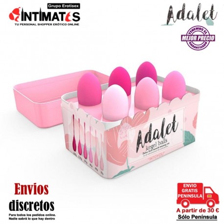 Adalet · Kit de 6 bolas kegel · Intoyou, que puedes adquirir en intimates.es "Tu Personal Shopper Erótico"